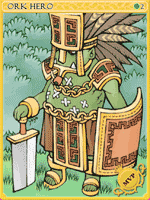 Orc Hero Card