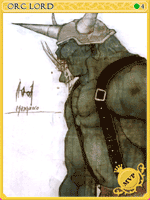 Orc Lord Card