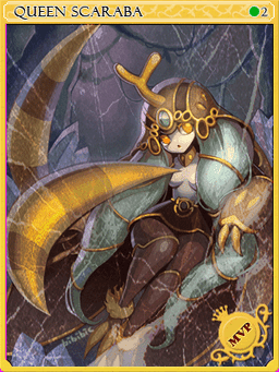 Queen Scaraba Card